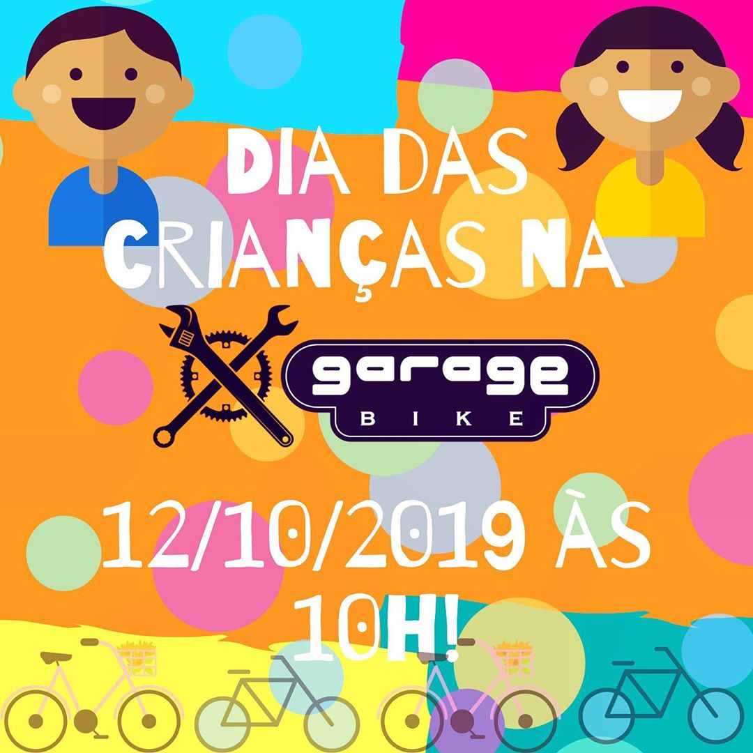 imagem do evento Dia das Crianças com Garage Bike